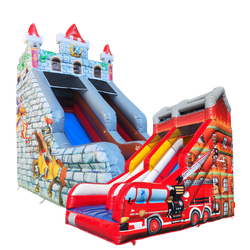Toboggan gonflable